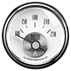 AutoMeter 2039 Prestige Pearl 2-1/16" Air-Core Water Temperature Gauge, 100-250 F Electric