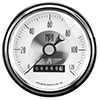 AutoMeter 2085 Prestige Pearl 3-3/8" Air-Core Speedometer Gauge, 0-120 MPH Electric