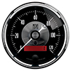 AutoMeter 2086 Prestige Black Diamond 3-3/8" Air-Core Speedometer Gauge, 0-120 MPH Electric