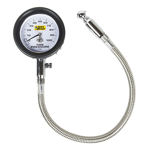 AutoMeter 2164 Mechanical Tire Pressure Gauge, 0-100 PSI