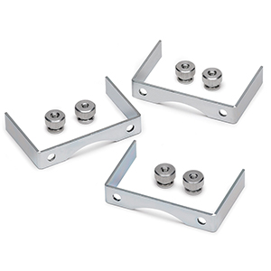 AutoMeter 2226 Replacement Aluminum U-Bracket Kit For 2-5/8" Gauges, Qty 3