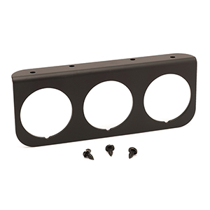 AutoMeter 2238 3-Hole Aluminum Gauge Panel Mount - 2 Inch