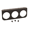 AutoMeter 2238 3-Hole Aluminum Gauge Panel Mount - 2 Inch