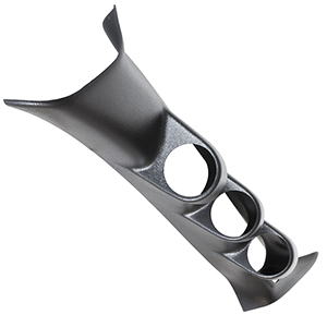 AutoMeter Gauge Mount, A-Pillar, Full, Triple, 2 1/16", Mitsubishi EVO 8/9 03-07