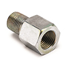 AutoMeter 2269 Brass Metric Adapter Fitting, 1/8" NPT Female to 1/8" BSPT Male