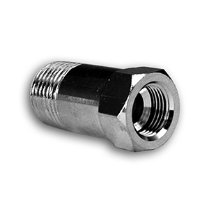 AutoMeter 2270 Brass Temperature Extension Fitting, 1/2" NPT