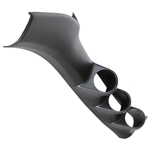 AutoMeter Gauge Mount, A-Pillar, Full, Triple, 2 1/16", Nissan 240SX 95-98 S14