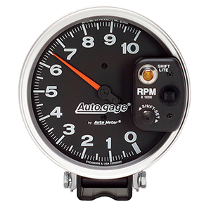 AutoMeter 233903 Auto Gage Electrical 5" Pedestal Tachometer Gauge, 0-10,000  RPM