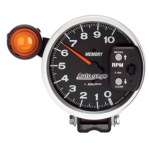 AutoMeter 233906 Auto Gage Electrical 5" Pedestal Tachometer Gauge, 0-10,000  RPM
