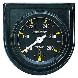 AutoMeter 2352 Auto Gage Mechanical 1-1/2" Water Temperature Gauge, 100-280 F
