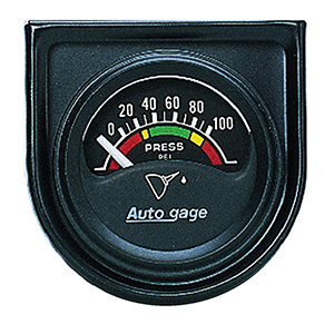 AutoMeter 2354 Auto Gage Electrical 1-1/2" Oil Pressure Gauge, 0-100 PSI