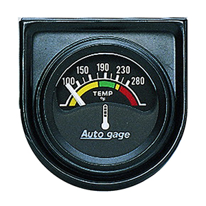 AutoMeter 2355 Auto Gage Electrical 1-1/2" Water Temperature Gauge, 100-280 F