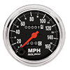 AutoMeter 2494 Traditional Chrome 3-3/8" Speedometer Gauge, 0-160 MPH Mechanical