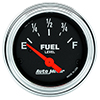 AutoMeter 2516 Traditional Chrome 2-1/16" Air-Core Fuel Level Gauge, 240-33 Ohms Electric