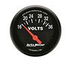 AutoMeter 2651 Z-Series 2-1/16" Air-Core Voltmeter Gauge, 16-36V Electric