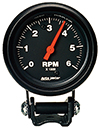 AutoMeter 2891 Z-Series 2-5/8" Air-Core Pedestal Tachometer Gauge, 0-6,000  RPM Electric