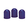 AutoMeter 3207 Light Bulb Covers, Blue, Qty 3