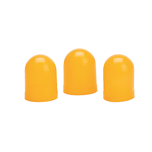 AutoMeter 3208 Light Bulb Covers, Yellow, Qty 3