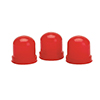 AutoMeter 3214 Light Bulb Covers, Red, Qty 3