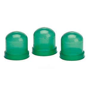 AutoMeter 3215 Light Bulb Covers, Green, Qty 3
