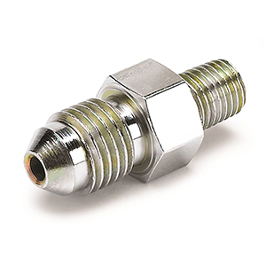 AutoMeter 3275 Fuel Rail Adapter, 1/16" NPT Male to -4AN Male Mechanical Gauge