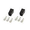 AutoMeter 3298 3-Terminal Wiring Connectors, for Electrical Short Sweep Gauges, Qty 2