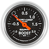 AutoMeter 3303-M2 Sport-Comp Mechanical 2-1/16" Boost-Vac Gauge