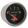 AutoMeter 3314 Sport-Comp Electrical 2-1/16" Fuel Level Gauge, 0-90 Ohms, SSE