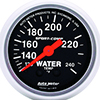 AutoMeter 3332 Sport-Comp Mechanical 2-1/16" Water Temperature Gauge, 120-240 F