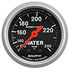 AutoMeter 3333 Sport-Comp Mechanical 2-1/16" Water Temperature Gauge, 120-240 F