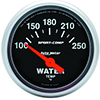 AutoMeter 3337 Sport-Comp Electrical 2-1/16" Water Temperature Gauge, 100-250 F