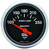 AutoMeter 3347 Sport-Comp Electrical 2-1/16" Oil Temperature Gauge, 100-250 F