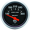 AutoMeter 3348 Sport-Comp Electrical 2-1/16" Oil Temperature Gauge, 140-340 F