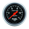 AutoMeter 3361 Sport-Comp Electrical 2-1/16" Fuel Pressure Gauge, 0-15 PSI