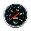 AutoMeter 3412 Sport-Comp Mechanical 2-5/8" Fuel Pressure Gauge, 0-100 PSI
