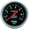 AutoMeter 3412-J Sport-Comp Mechanical 2-5/8" Fuel Pressure Gauge, 0-7 KG / CM2