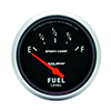 AutoMeter 3517 Sport-Comp Electrical 2-5/8" Fuel Level Gauge, 0-30 Ohms, Gm, SSE