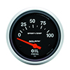 AutoMeter 3522 Sport-Comp Electrical 2-5/8" Oil Pressure Gauge, 0-100 PSI