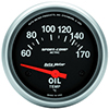 AutoMeter 3543-M Sport-Comp Electrical 2-5/8" Oil Temperature Gauge, 60-170 C