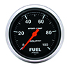 AutoMeter 3563 Sport-Comp Electrical 2-5/8" Fuel Pressure Gauge, 0-100 PSI