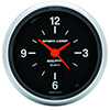 AutoMeter 3585 Sport-Comp Electrical 2-5/8" 12 Hour Clock Gauge