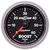AutoMeter 3605 Sport-Comp II Mechanical 2-1/16" Boost Gauge, 0-60 PSI