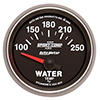AutoMeter 3637 Sport-Comp II Electrical 2-1/16" Water Temperature Gauge, 100-250 F