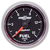 AutoMeter Gauge, Fuel Pressure, 2 1/16", 15Psi, Digital Stepper Motor, Sport-Comp Ii 3661