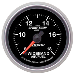 AutoMeter 3670 Sport-Comp II Electrical 2-1/16" Wideband Air/Fuel Ratio Gauge