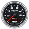 AutoMeter 3680 Sport-Comp II Electrical 3-3/8" GPS Speedometer Gauge, 0-140 MPH