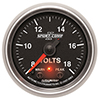 AutoMeter 3683 Sport-Comp II Electrical 2-1/16" Voltmeter Gauge, 8-18V