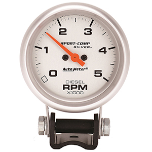 AutoMeter 3788 Ultra-Lite 2-5/8" Pedestal Tachometer Gauge, 0-5,000  RPM Electrical