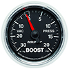 AutoMeter 3807 GS 2-1/16" Boost/Vacuum Gauge, 30in HG / 20 PSI Mechanical