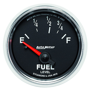 AutoMeter 3815 GS 2-1/16" Air-Core Fuel Level Gauge, 73-10 Ohms Electric